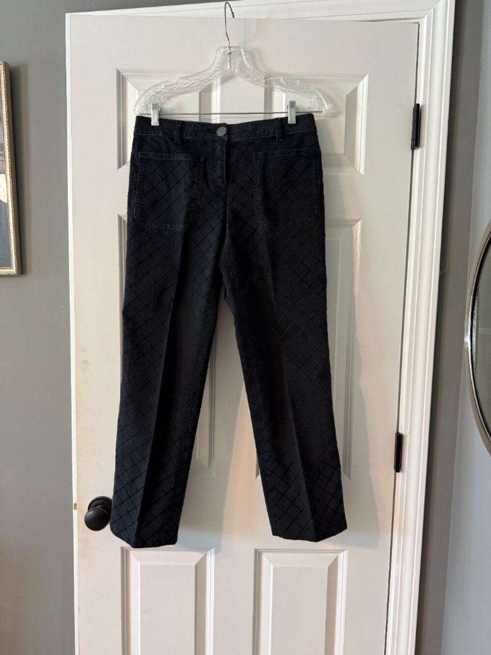 **Chanel Black Jeans**